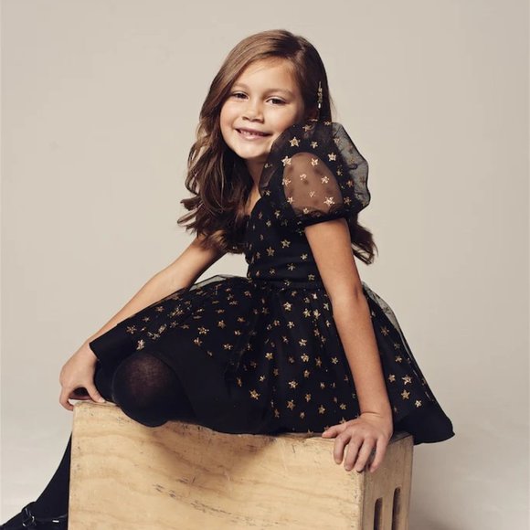 Rue Muu Dream Star Black Tulle Dress - Picture 4 of 5